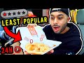 Only Eating The LEAST POPULAR DRIVE THRU FOODS For 24 Hours! 🍔 🍟