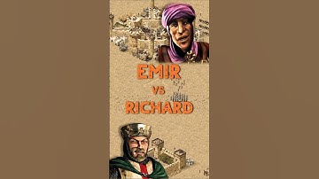 Emir vs Richard | Stronghold Crusader: DE #strongholdcrusader #fireflystudios #gameplay #rts