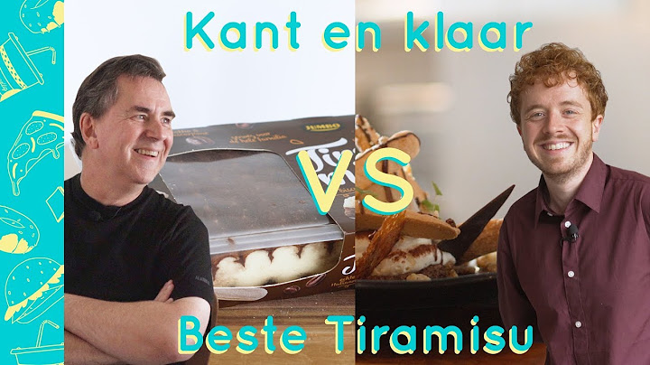 Kant en Klare Tiramisu VS Beste Tiramisu