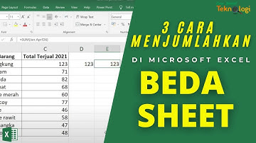 Cara Menjumlahkan Di Excel Beda Sheet Secara Otomatis