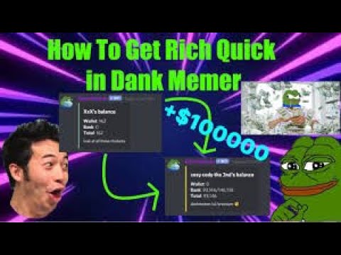 How To Get Unlimited Money In Discord Dank Memer (READ DESCRIPTION) 