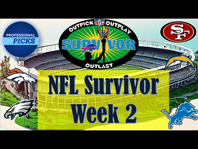 Week 2 Survivor Pool Picks: NFL Week 2 Predictions 