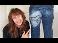 Quick & Easy Patch the Rear of your Jeans like a Pro with this Proven REAL TIME Technique!