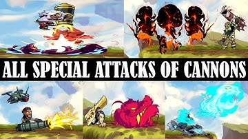 ALL SPECIAL ATTACKS WITH CANNONS SLOWMOTION | BRAWLHALLA