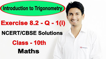 Introduction to Trigonometry Class 10 Maths | Chapter 8 (Ex 8.2) | NCERT Solutions class 10 maths