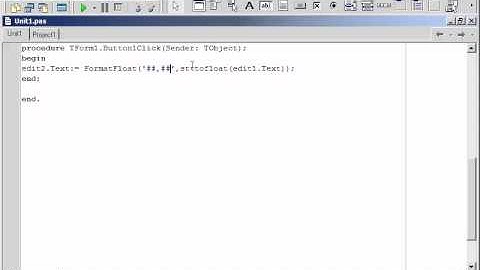 Delphi 7 - FormatFloat