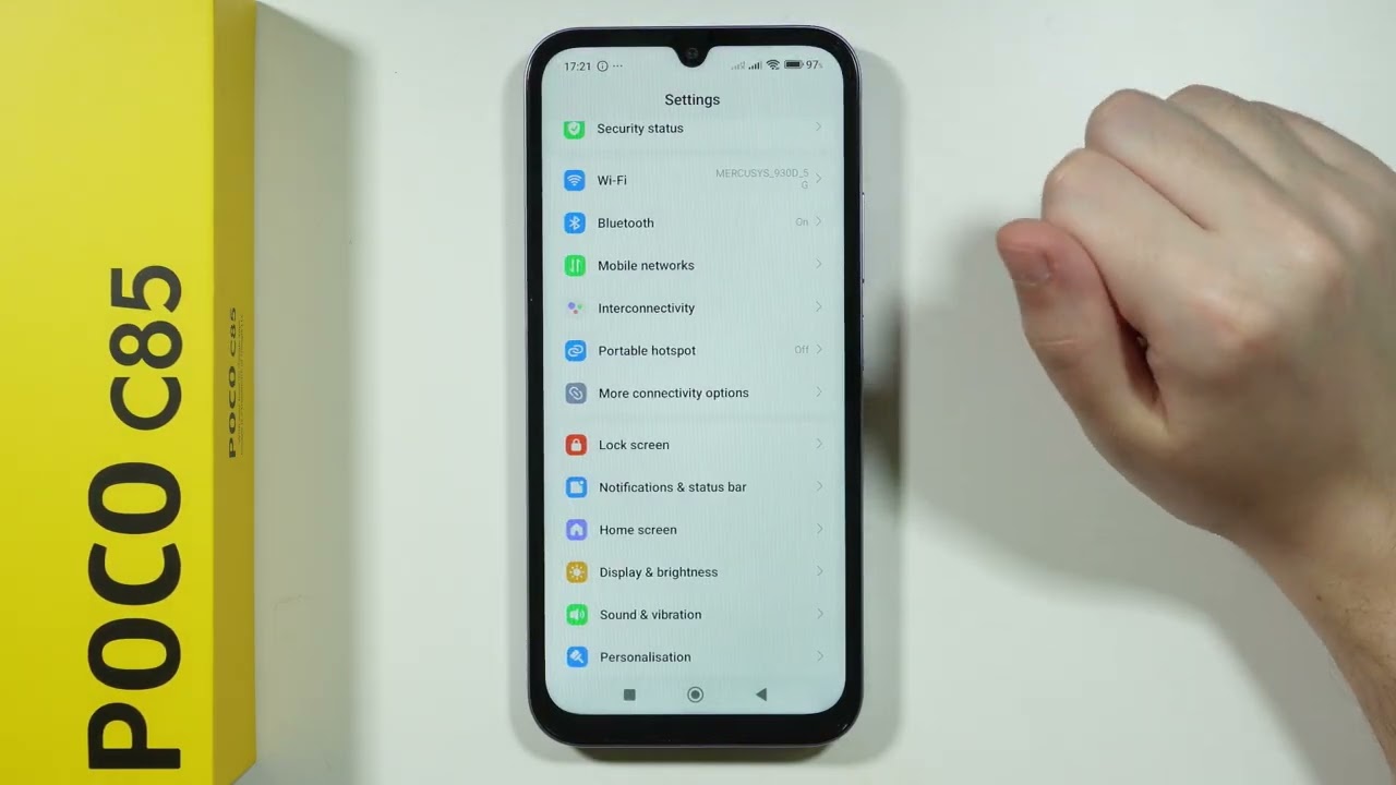 POCO C85: How to Check Hotspot Password - YouTube