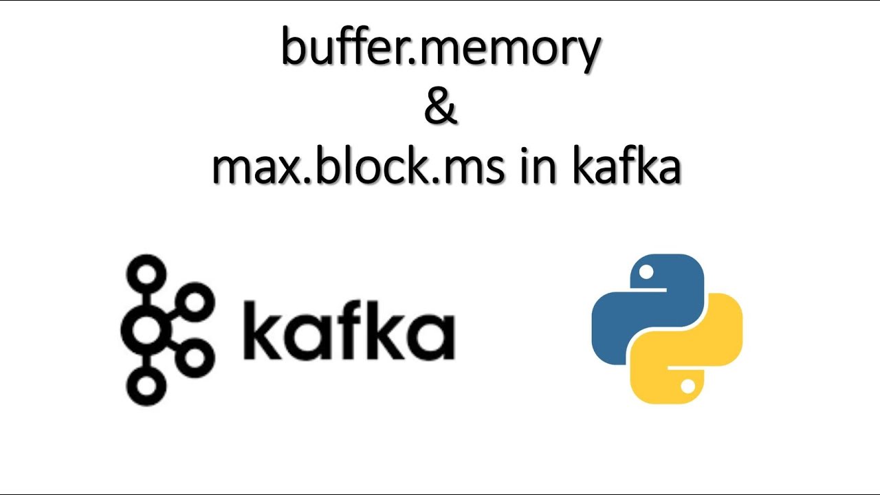 buffer.memory , max.block.ms & Producer IO Thread in kafka - YouTube