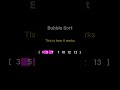 Bubble Sort Explained 🔄✨#bubblesort #sortingalgorithm #coding #dsa #datastructures