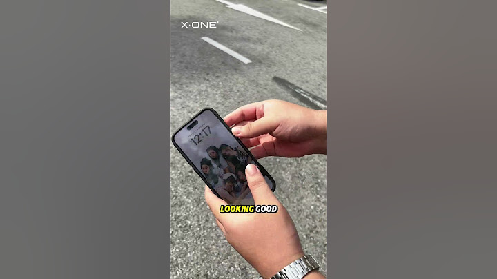 Drop test iPhone 16 Pro Max with X.One Dropguard 2S - Tar Surface