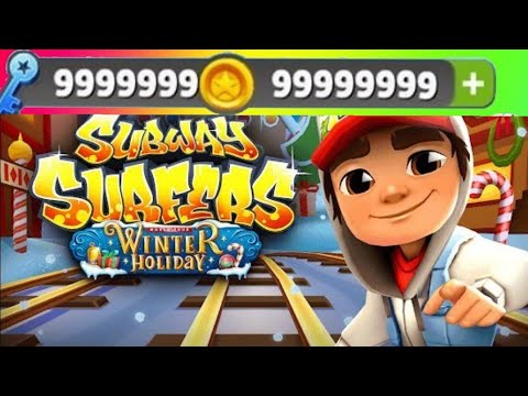 Cách tải bản hack Subway Surf Winter Holiday ( vô hạn tiền và chìa khoá) 2019