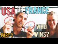 WHO DOES IT BETTER? France or the USA 🇫🇷🇺🇸 | Handshake or La Bise? | Americans in Paris | PART 2