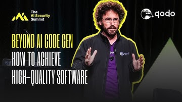 Beyond AI Code Gen: How to Achieve High-quality Software with Itamar Friedman (qodo)