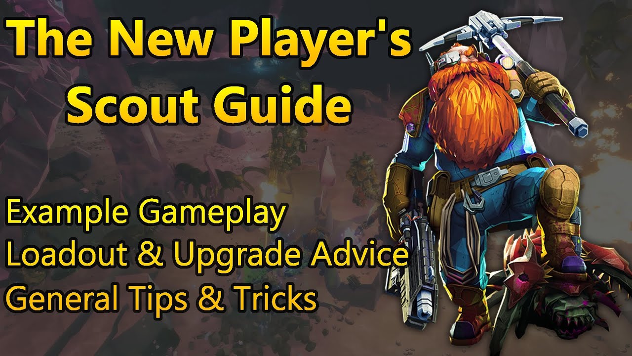 The DRG New Player's Scout Guide Example Gameplay, Loadout Advice