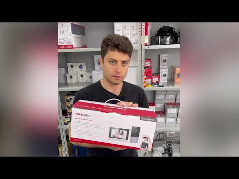 Hikvision ds-kis603p обзор настройка подключение замка