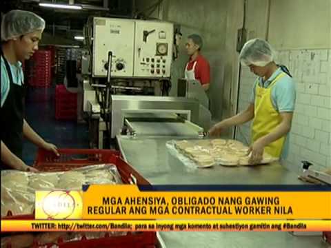 DOLE Orders Firms To Regularize Contractual Workers