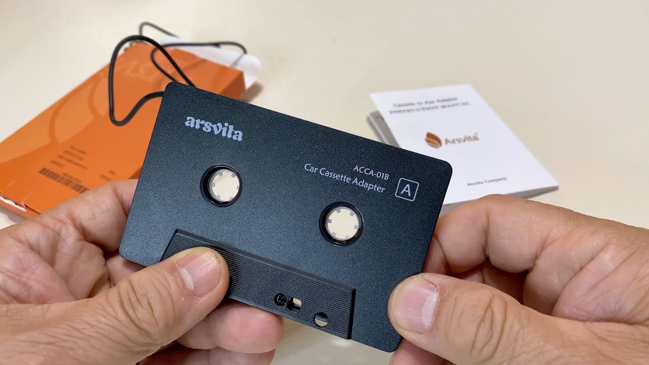 Cassette audio de voiture Arsvita vers l'adaptateur Maroc