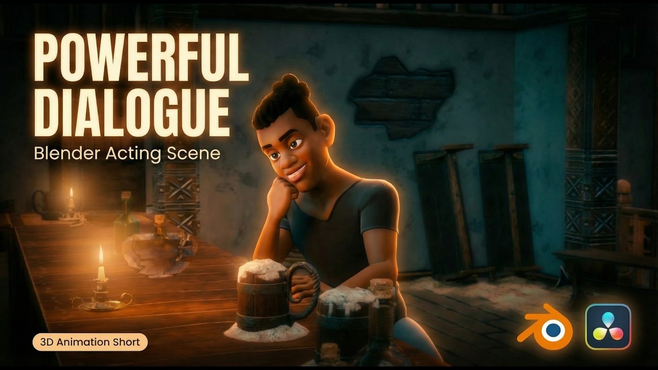 Animation Dialogue Reference 3D Dialogue Acting Study | Inspired by Animated Feature Film(2009 ...
