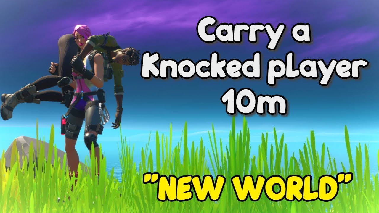 Fortnite Chapter 2 - Carry a Knocked player 10m - Season 1 ...