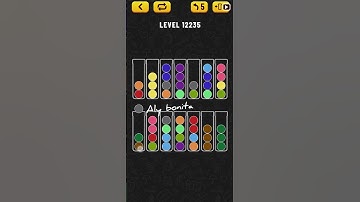 ball sort puzzle level 12235 #puzzle #gaming #games