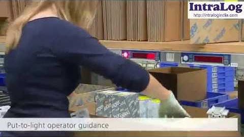 Multi-Order Picking Of Small Parts With Put-To-Light