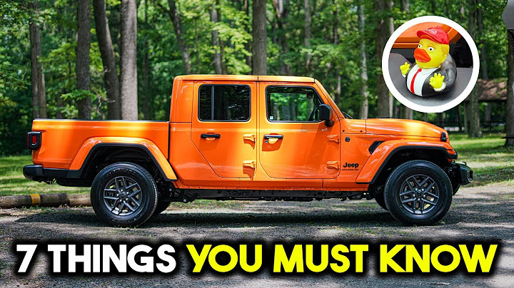 7 Things to Know for FIRST Time Jeep Gladiator Owners