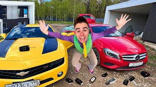 Thief Mr. Joe Stole Sports Car VS Mr. Joe's Brother on Opel Pretend Play