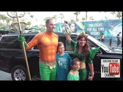 Aquaman and Family COSPLAY at Comic Con San Diego