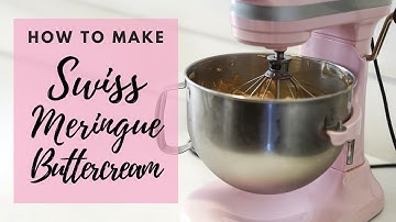 Swiss Meringue Buttercream TUTORIAL | From Scratch RECIPE & HOW TO for Smooth Silky Frosting