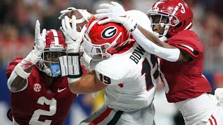 #1 Georgia vs #8 Alabama Highlights \/ BreakDown (2023 SEC Championship) Part 6