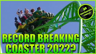 New Record Breaking Gerstlauer Coming in 2022 Cedar Point Dollywood