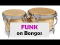 Funk rhythm on bongos 14