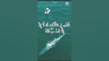 (وذا النون إذ ذهب مغاضبا) سورة الأنبياء إسلام صبحي 💙🐳