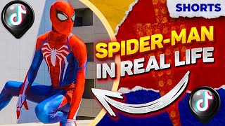 #Spider-Man in Real Life | Best TikTok Spider #shorts #compilation