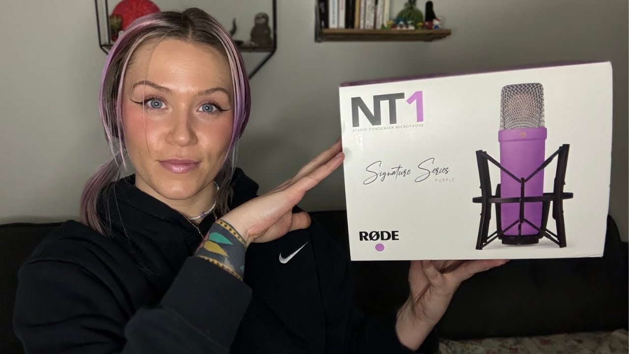 ASMR Unbox Rode NT1 With Me (hbd 2 me 🎂)