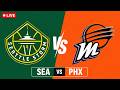 Seattle Storm vs Phoenix Mercury LIVE 🏀 | Satou Sabally, Nneka Ogwumike | Live Score WNBA Simulation
