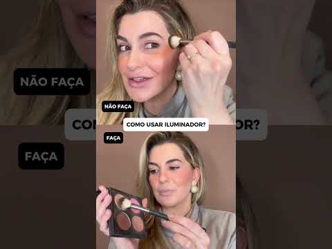 Como usar iluminador! Já salva essa dica! #maquiagem #makeup #alicesalazar