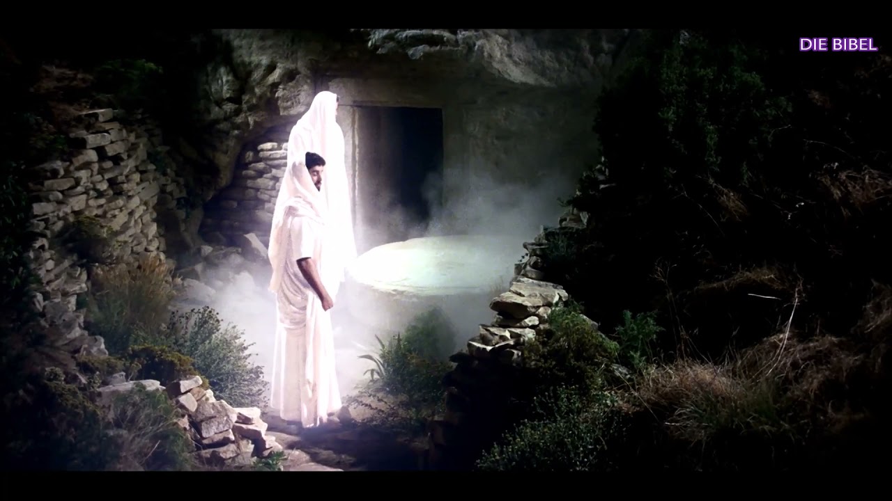 "Ihr sucht Jesus?" Er ist nicht hier, denn Er ist auferstanden." | BIBELFILME