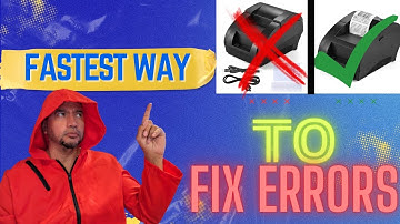 How to INSTALL and SETUP Thermal Printer Windows 10| (2023 Easy-Peasy Guide)