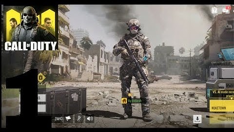 Call of Duty: Mobile Gameplay Walkthrough Part 1 - Tutorial(iOS, Android)