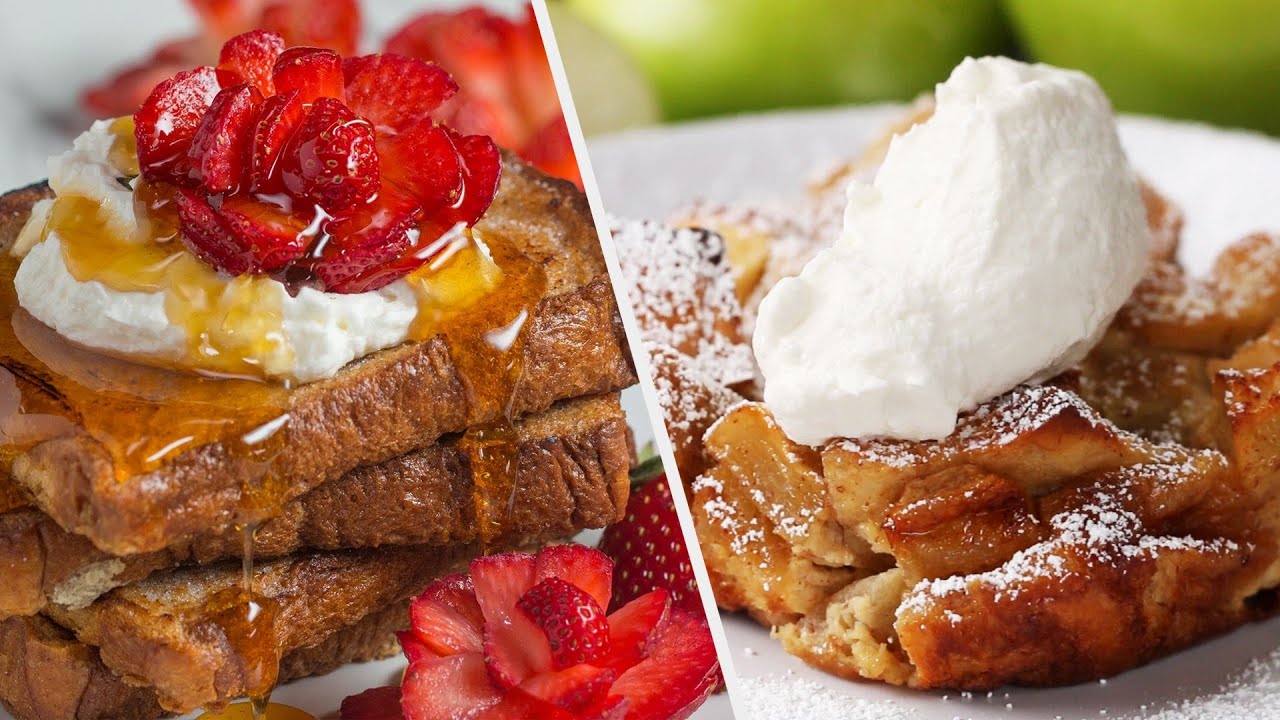 5 Delectable French Toast Recipes • Tasty YouTube