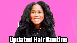 My Updated Natural Hair Routine #NaturalHair #HealthyHair