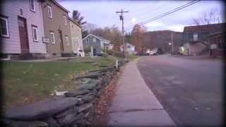 Millerton NY A Walk Down Center St Halloween