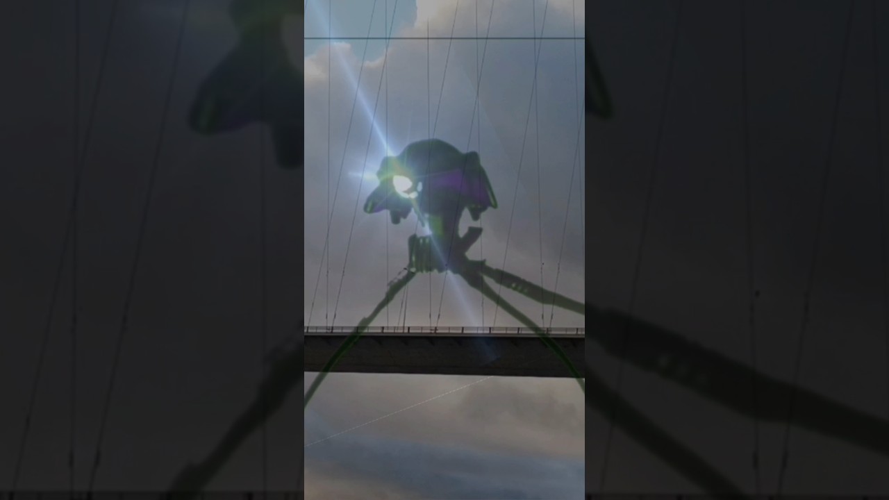 HG Wells "The War of The Worlds" Humber Attack Short Spielberg Tom Cruise Sequel