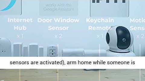 SKYLINK SK 250 Deluxe Connected Wireless Security Alarm Automation System with Camera Compatible wit