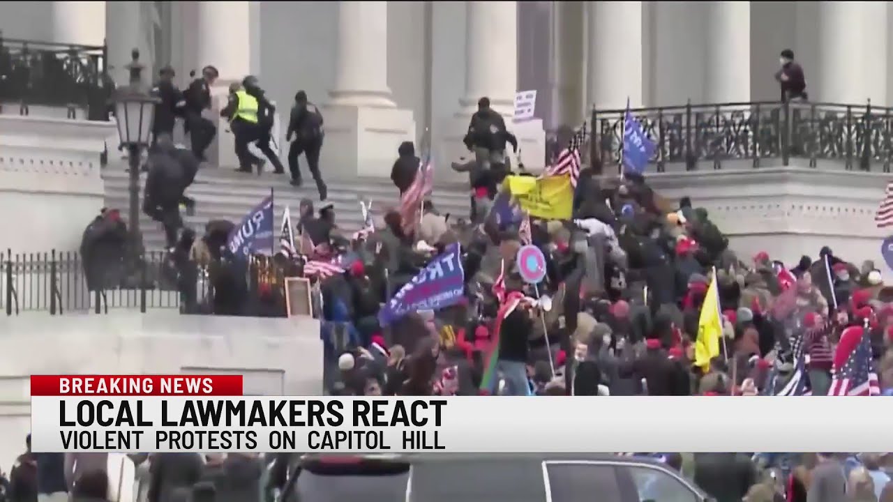 SC lawmakers react to riots on Capitol Hill