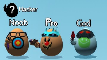 Shell Shockers Noob vs Pro vs God vs Hacker