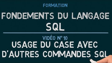 Langage SQL - Vidéo 11: Usage du Case avec d