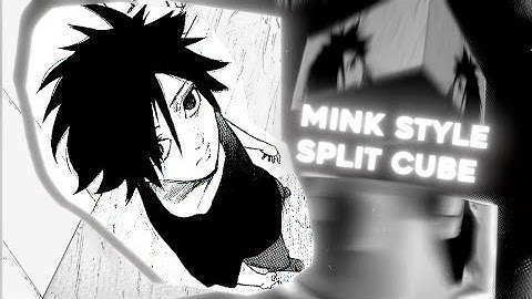 MINK STYLE SPLIT CUBE TUTORIAL (After effects)