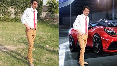 how to change background of a image photoshop cs3
